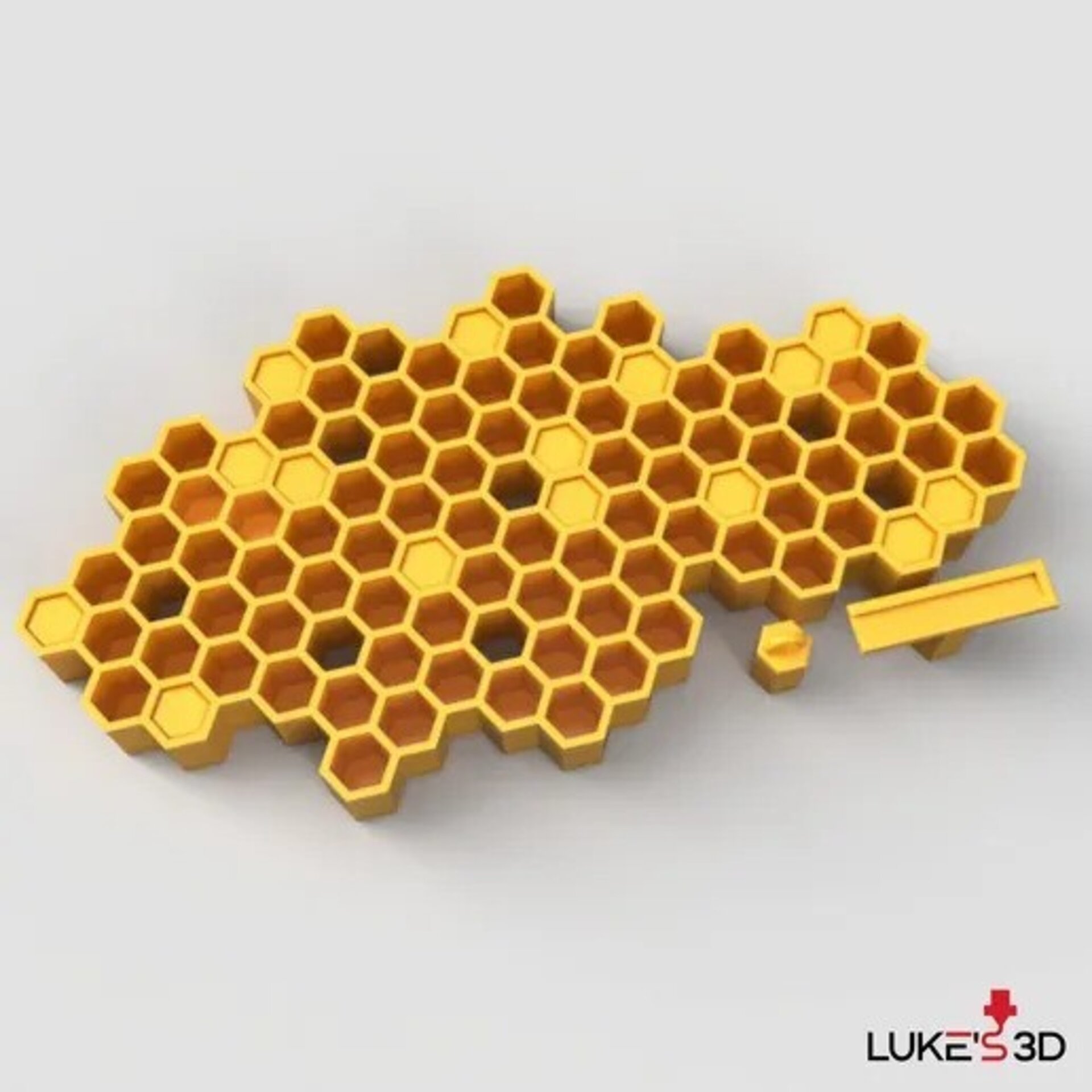 Panel de Abejas 3D - Porta Llaves - 2