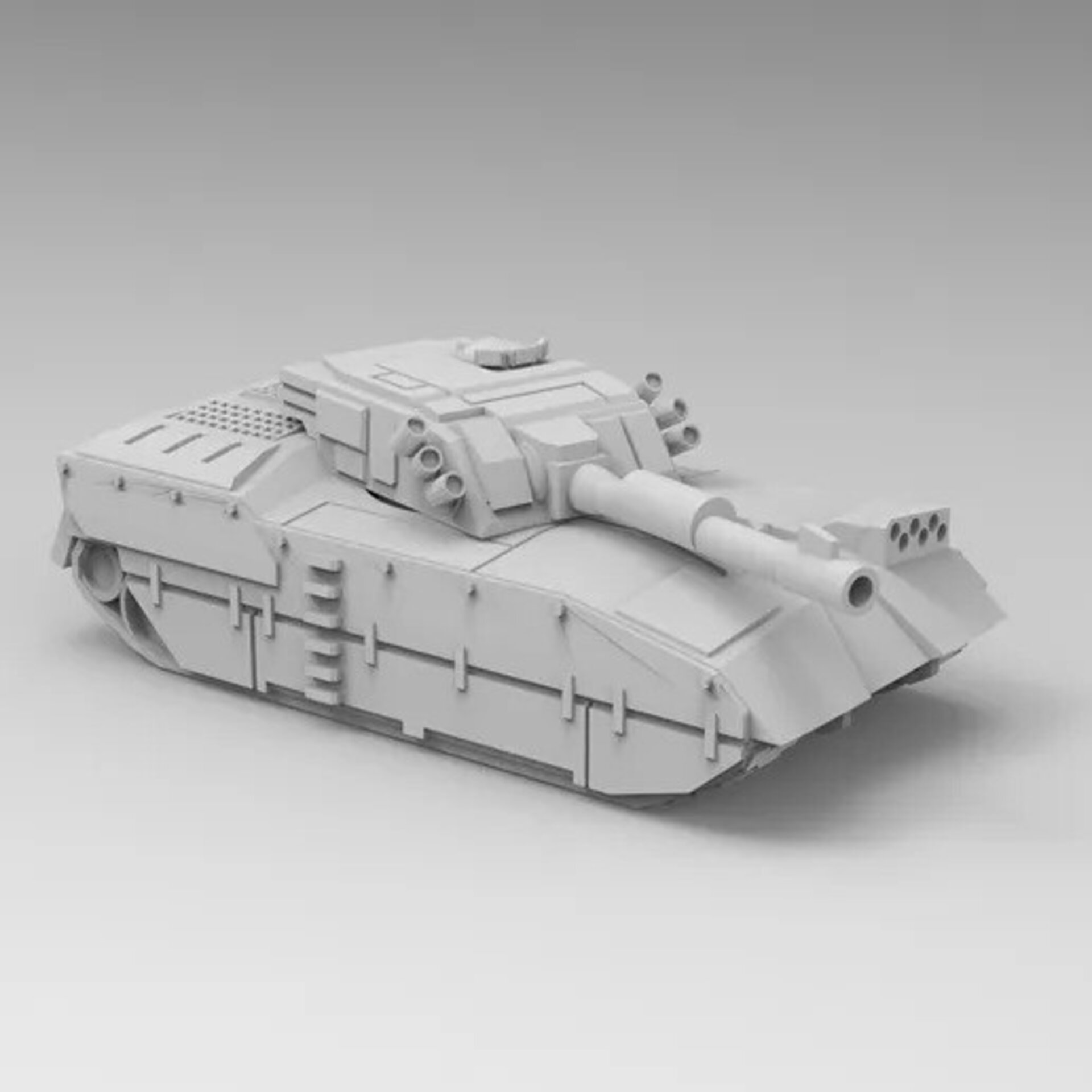 Archivo 3d Tanque en Miniatura - 3