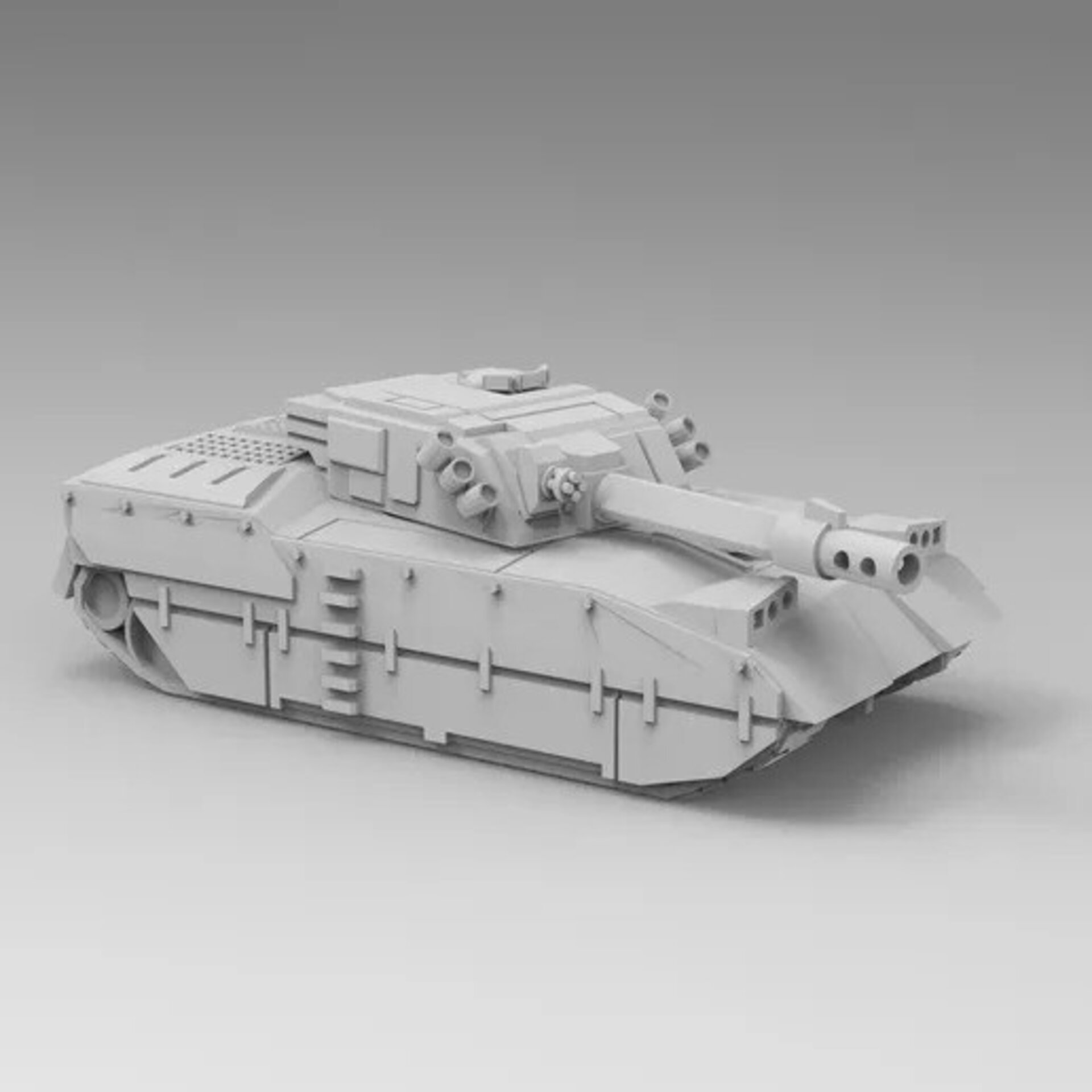 Archivo 3d Tanque en Miniatura - 2